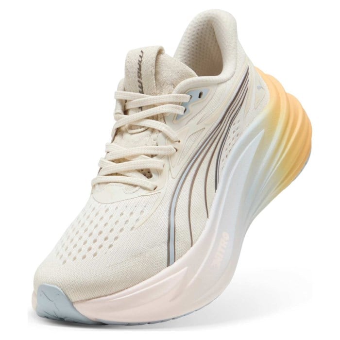 Puma MagMax Nitro 2 Run Club - Womens Running Shoes - Warm White/Lucite