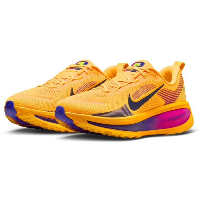 Nike Vomero 18 - Mens Running Shoes - Citron Pulse/Blue Void/Laser Orange