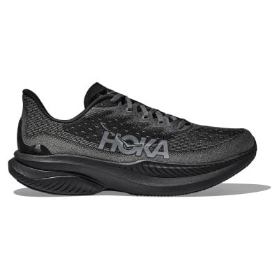 Hoka Mach 6 - Mens Running Shoes - Black/Outer Orbit
