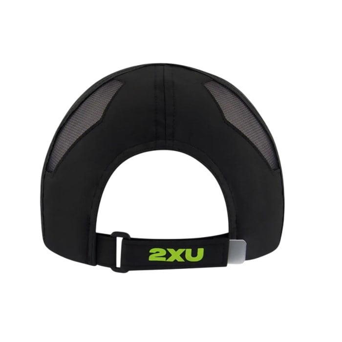 2XU Running Cap - Black/Volt