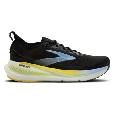 Brooks Glycerin 23 - Mens Running Shoes - Black/Cyber Yellow/Night