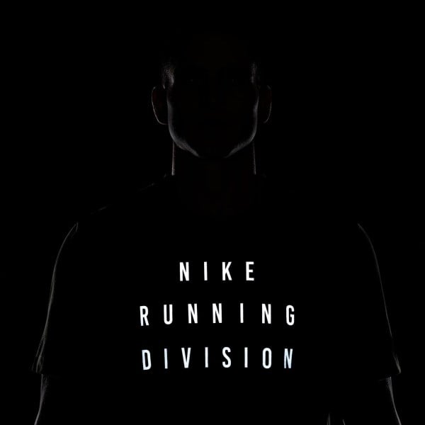 Nike Dri-Fit Run Division Mens Running T-Shirt - Medium Olive