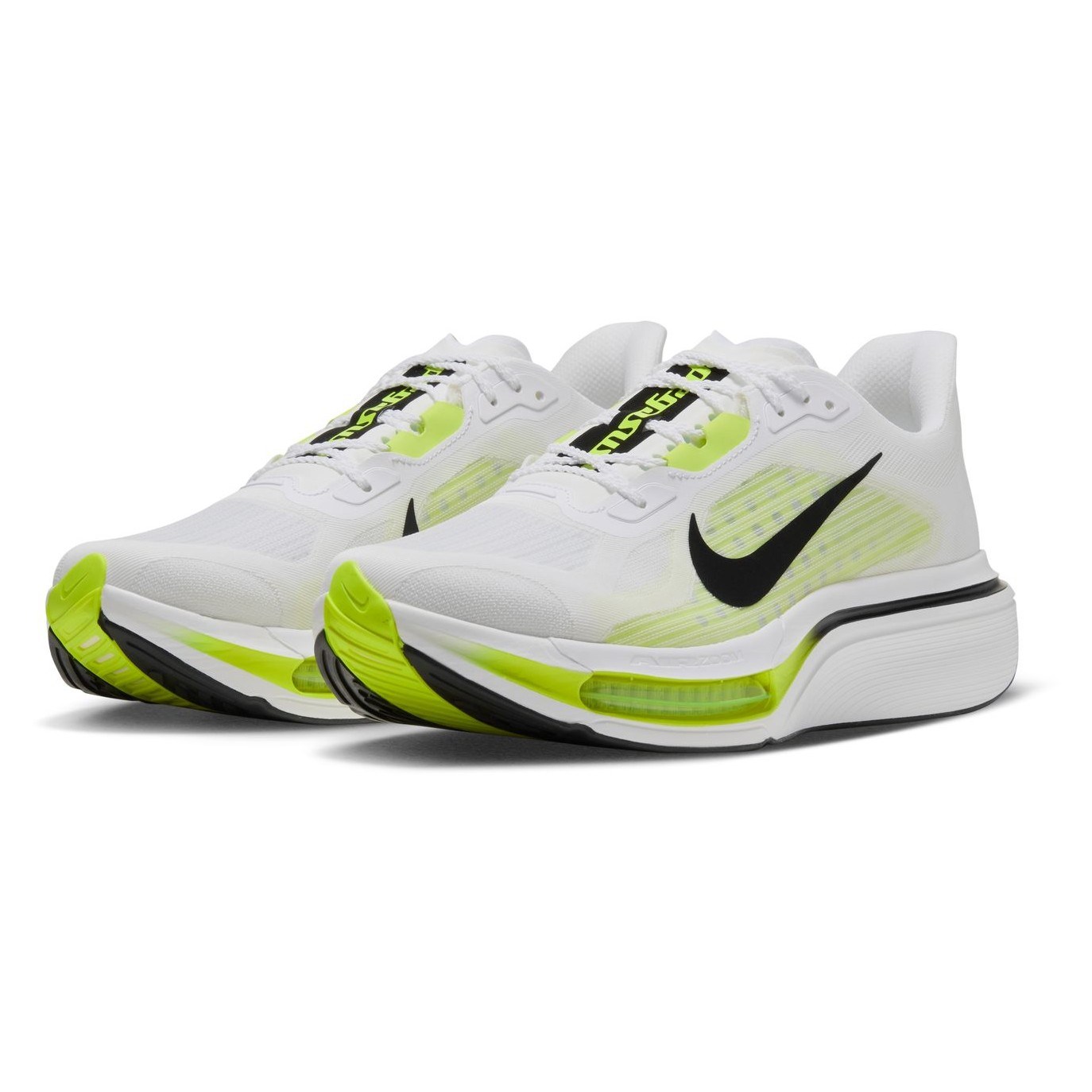 Nike Pegasus Plus 2 - Mens Running Shoes - White/Black-Lemon Venom - image 2