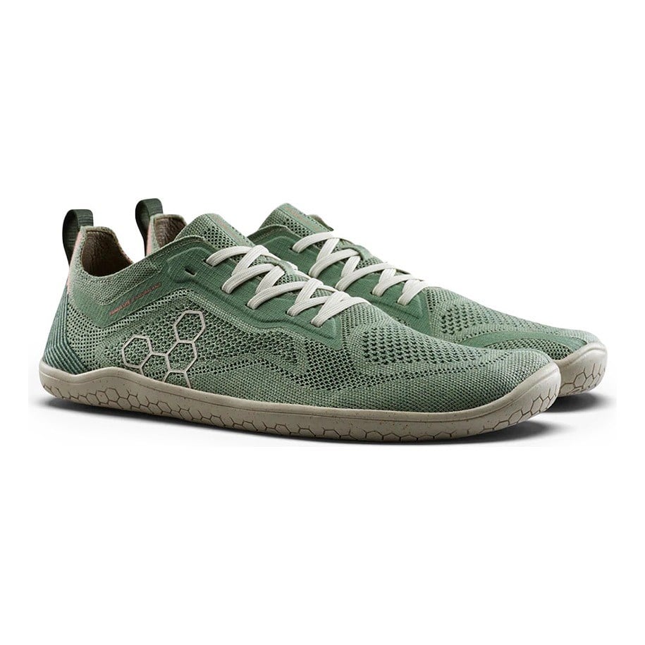Vivobarefoot Primus Lite Knit Natural - Mens Running Shoes - Dusty Green - image 6