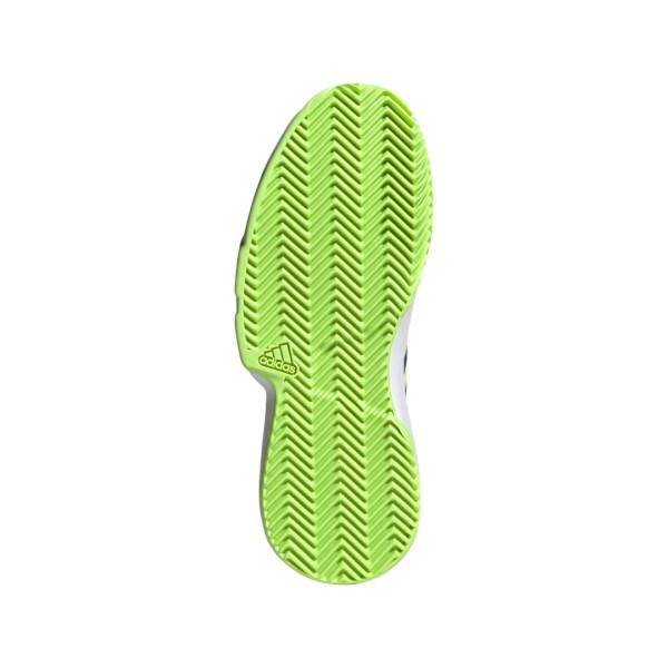 Adidas CourtJam XJ - Kids Tennis Shoes - Tech Indigo/Signal Green/Footwear White