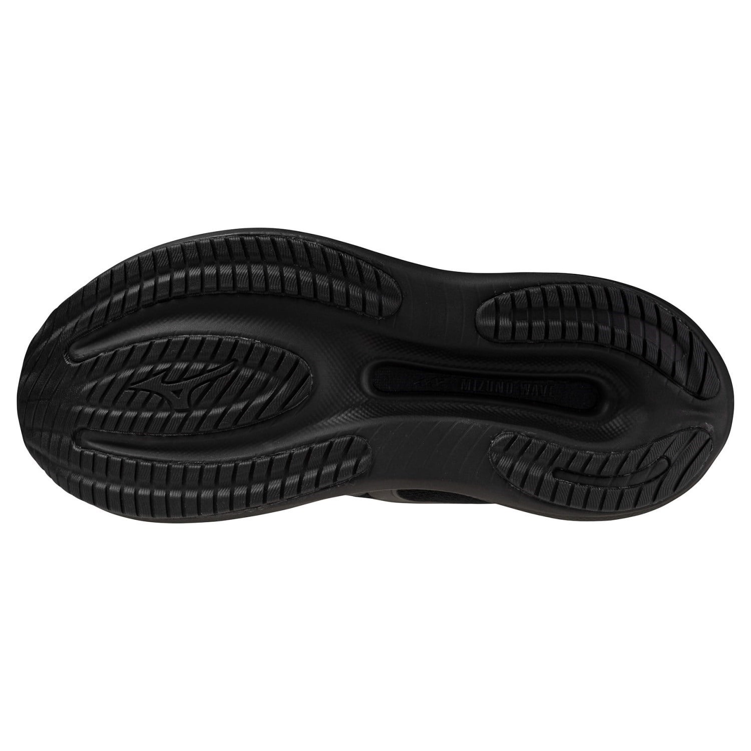Mizuno Wave Rider 30 - Womens Running Shoes - Black/Black - image 4