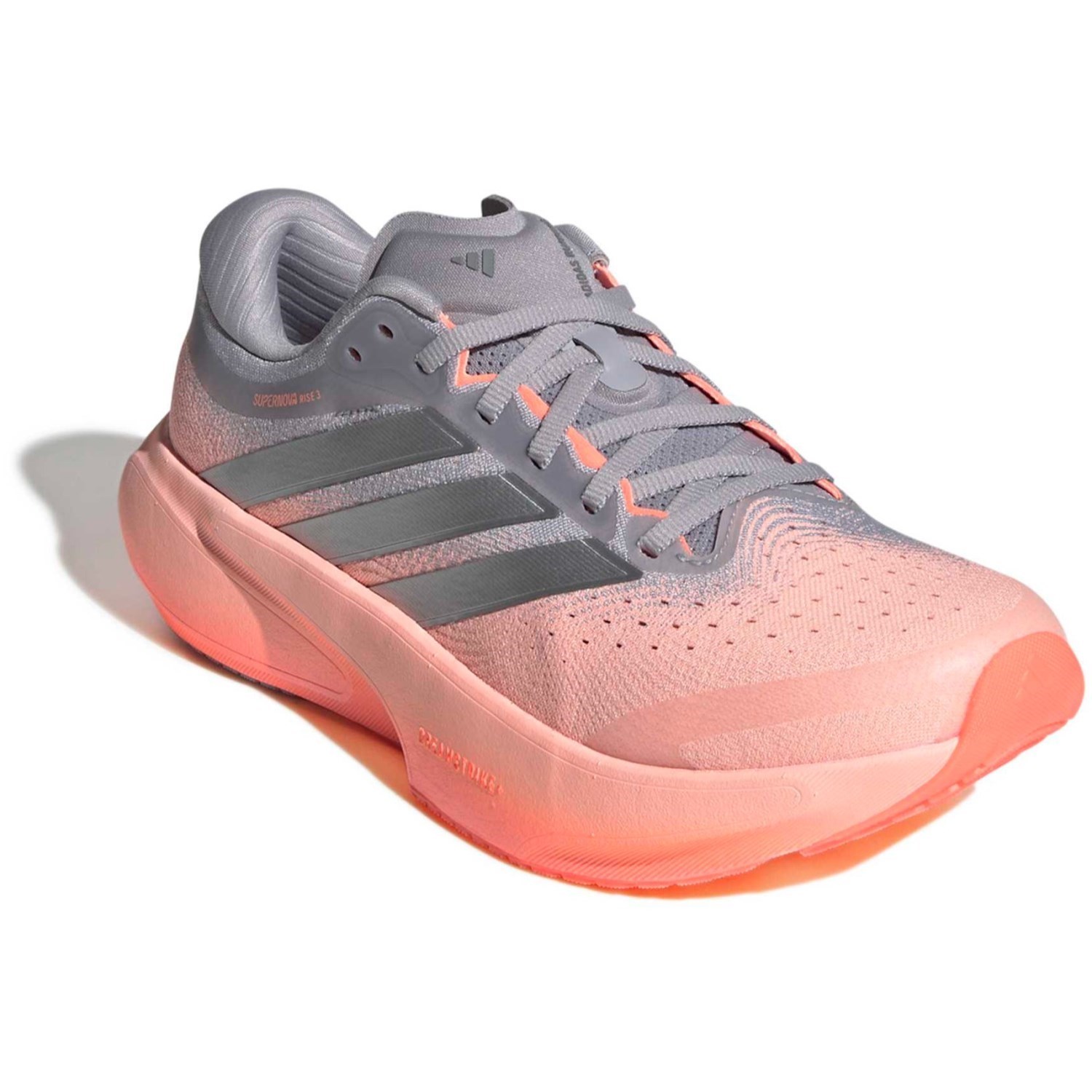 adidas Supernova Rise 3 - Womens Running Shoes - Clear Orange/Silver Metallic/Glory Grey