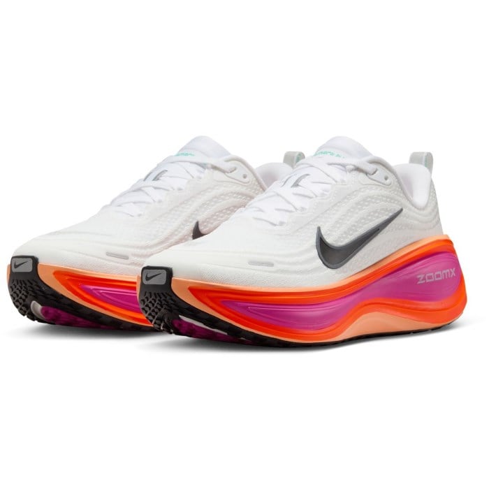 Nike Vomero Plus - Womens Running Shoes - White/Black/Fire Pink/Hyper Crimson