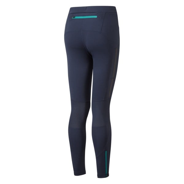 Ronhill Tech Revive Stretch Womens Running Tights - Deep Navy/Spa Green