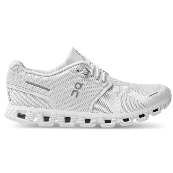 On Cloud 5 - Womens Running Shoes - All White