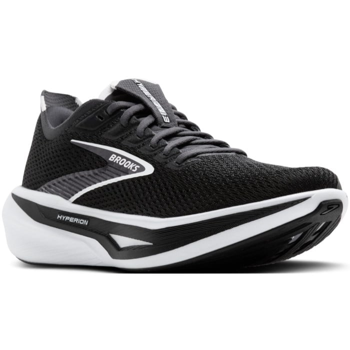 Brooks Hyperion 3 - Mens Running Shoes - Black/Grey/White