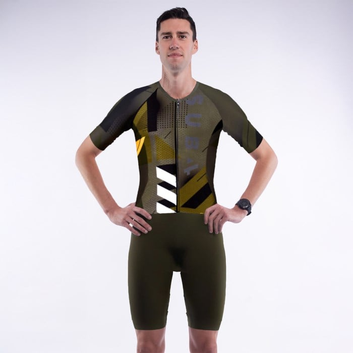 Sub4 Endurance Sleeved Mens Triathlon Speedsuit - Seamless
