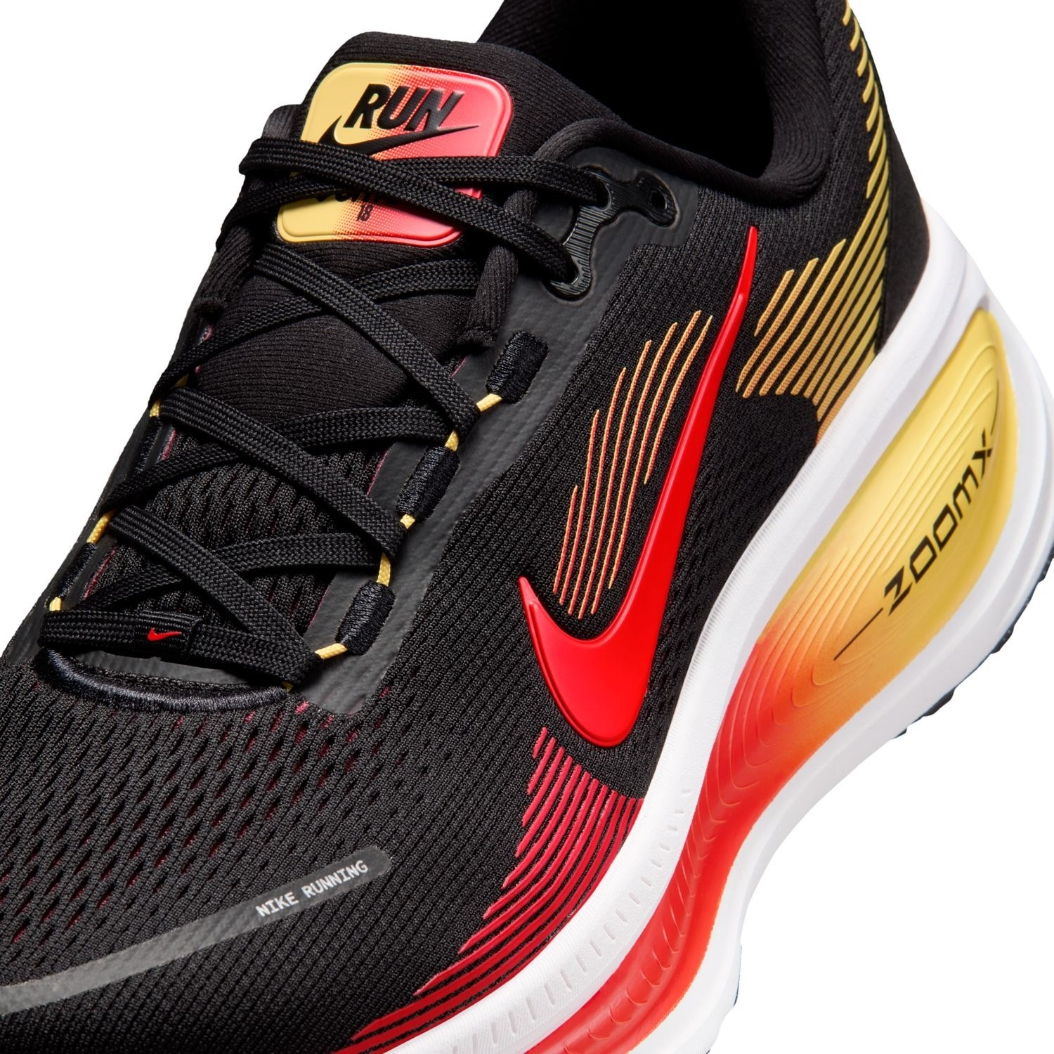 Nike Vomero 18 - Mens Running Shoes - Black/Bright Crimson/Light Crimson