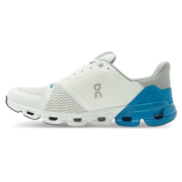 On Cloudflyer - Mens Running Shoes - White/Blue
