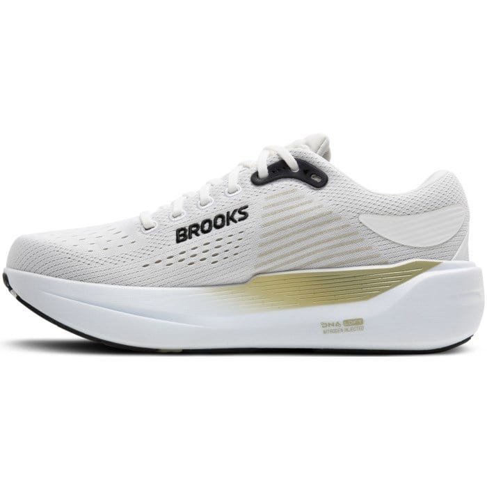 Brooks Ghost Max 3 - Mens Running Shoes - Bright White/Tea/Black