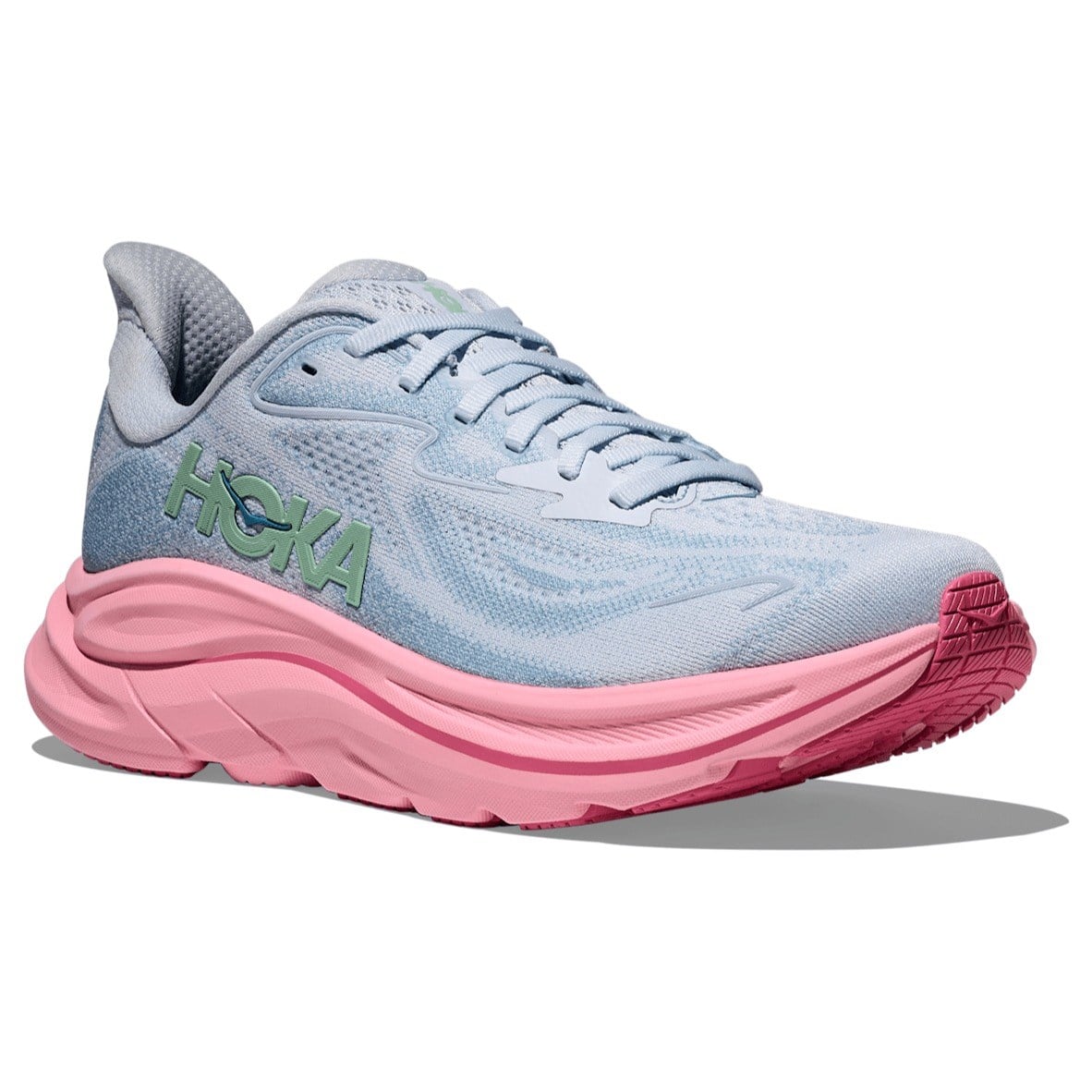 Hoka Clifton 10 - Womens Running Shoes - Overcast/Petal - image 6