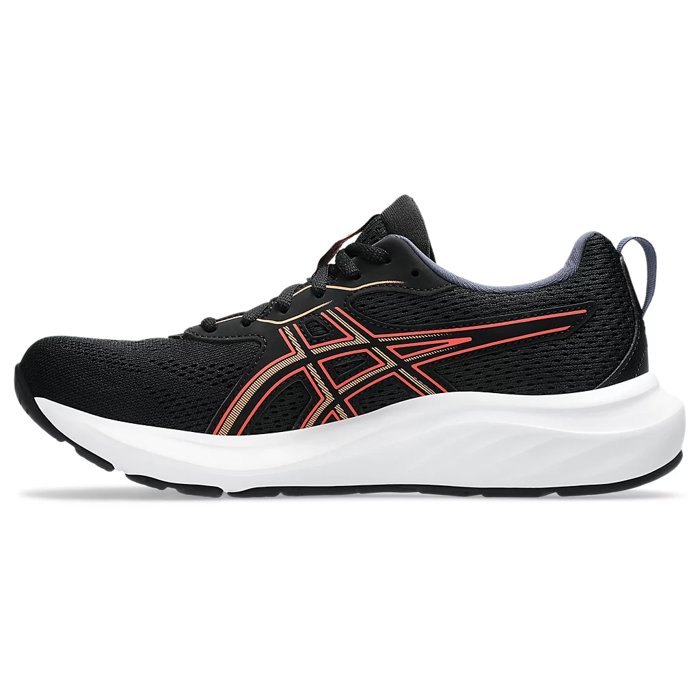Asics Contend 9 - Womens Running Shoes - Black/Coral Reef