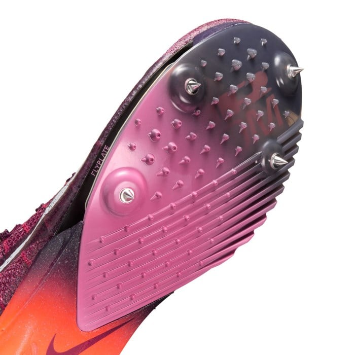 Nike Victory 2 - Unisex Mid Distance Track Spikes - Bordeaux/White/Bright Crimson - image 10
