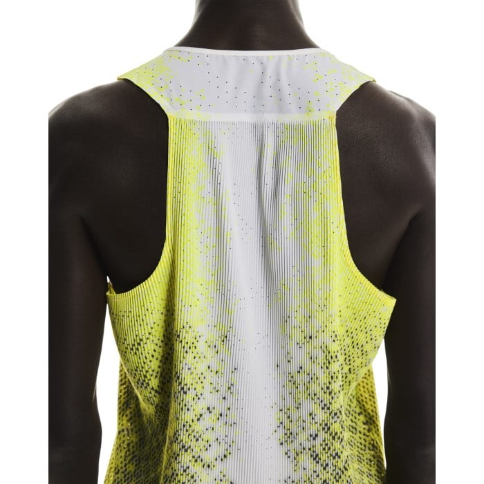 On Mens Race Singlet - Lime