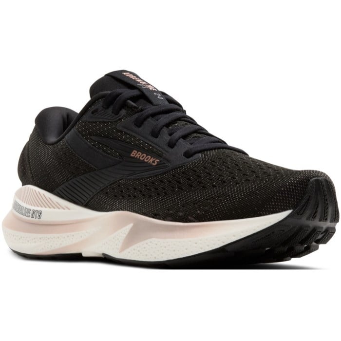 Brooks Adrenaline GTS 24 - Womens Running Shoes - Black/Excalibur/Rose
