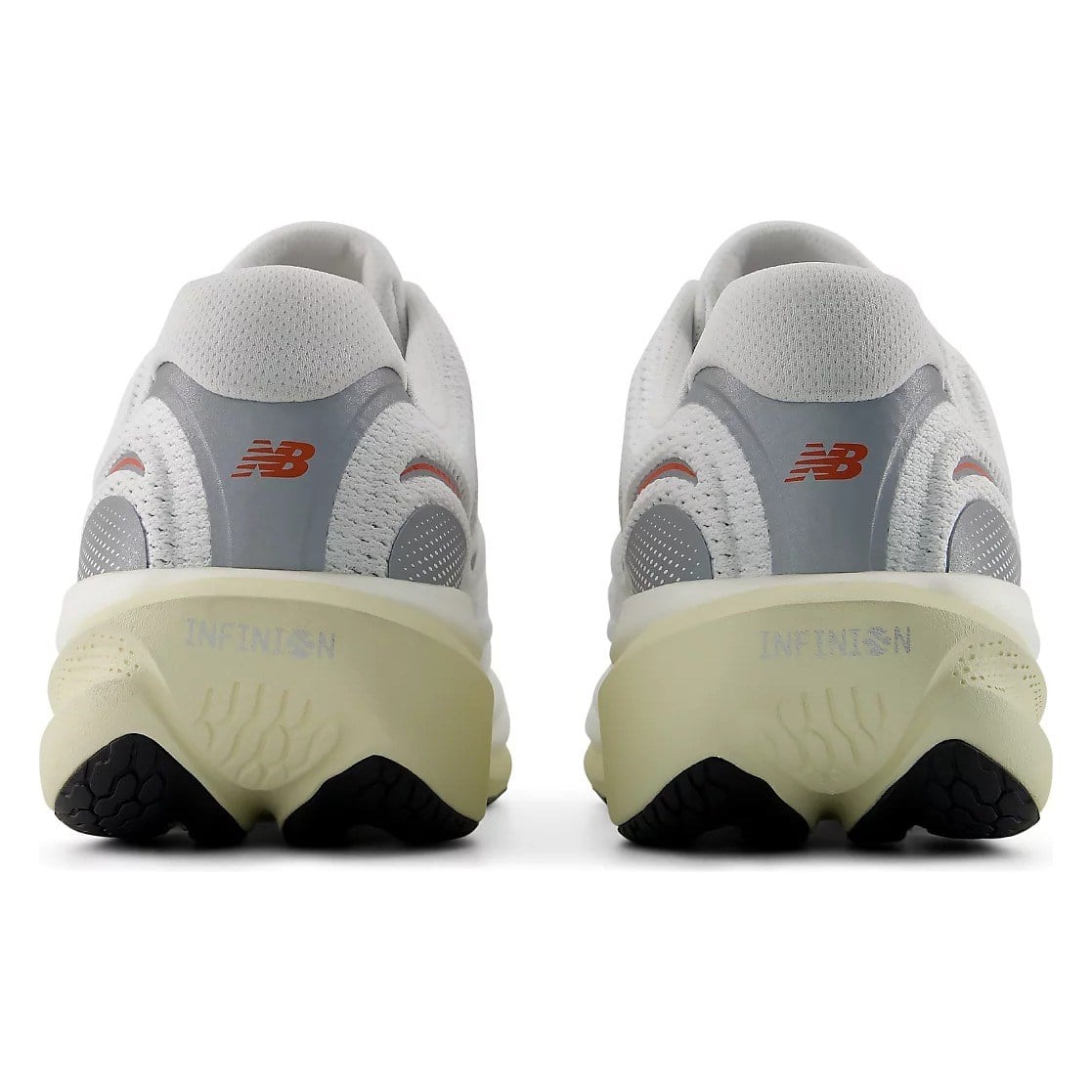 New Balance 1080v15 - Mens Running Shoes - White/Neo Flame - image 5