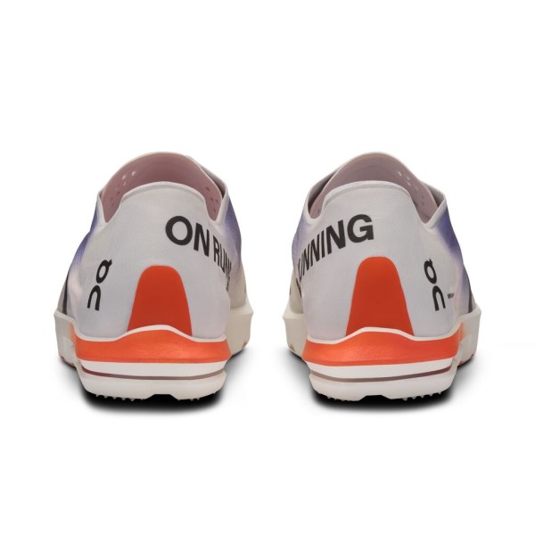 On CloudSpike Citius - Mens Mid Distance Track Running Spikes - White/Flame