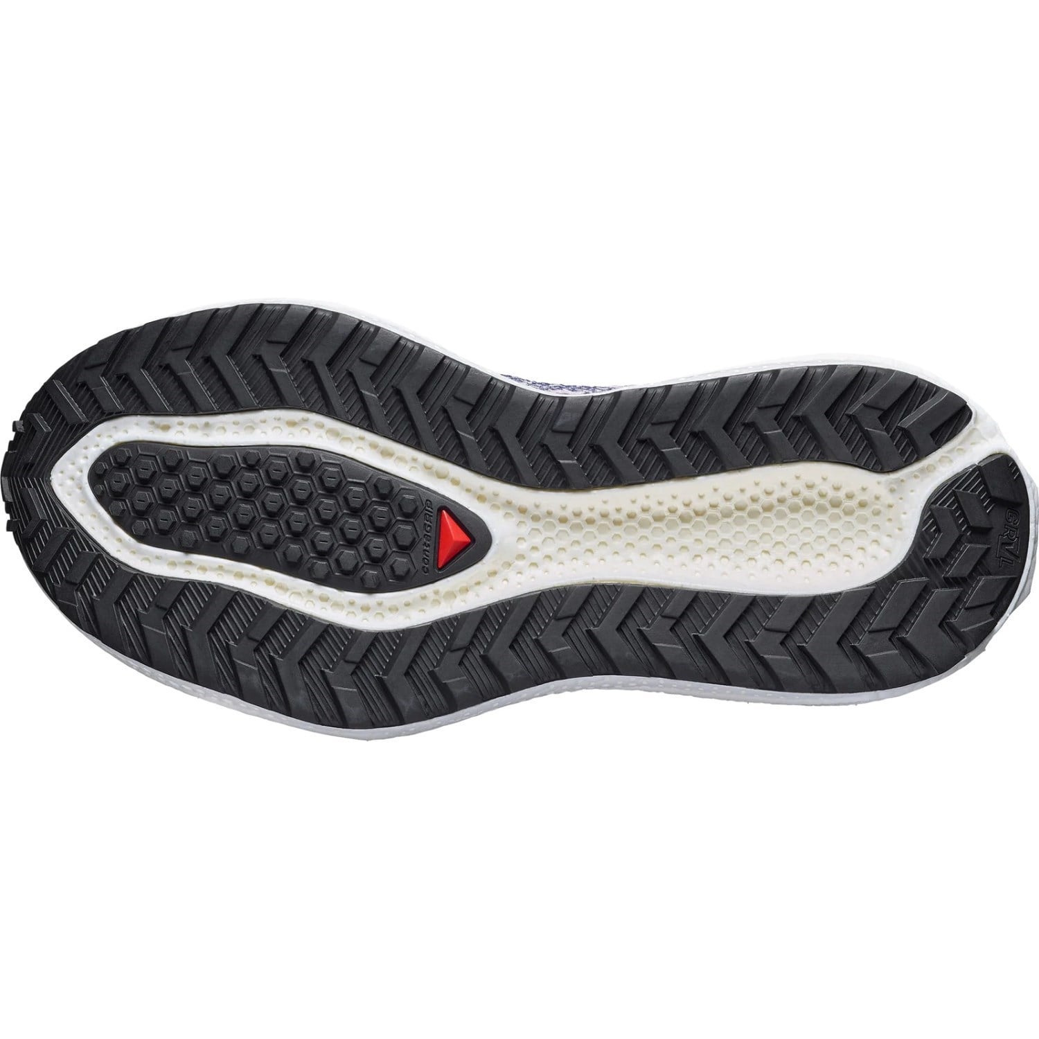 Salomon Aero Glide 4 GRVL - Womens Running Shoes - Shadow Grey/Deep Blue/Butterfly