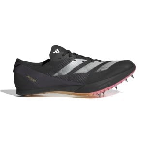 adidas Adizero Finesse - Unisex Sprint Track Spikes - Core Black/Zero Metallic/Spark