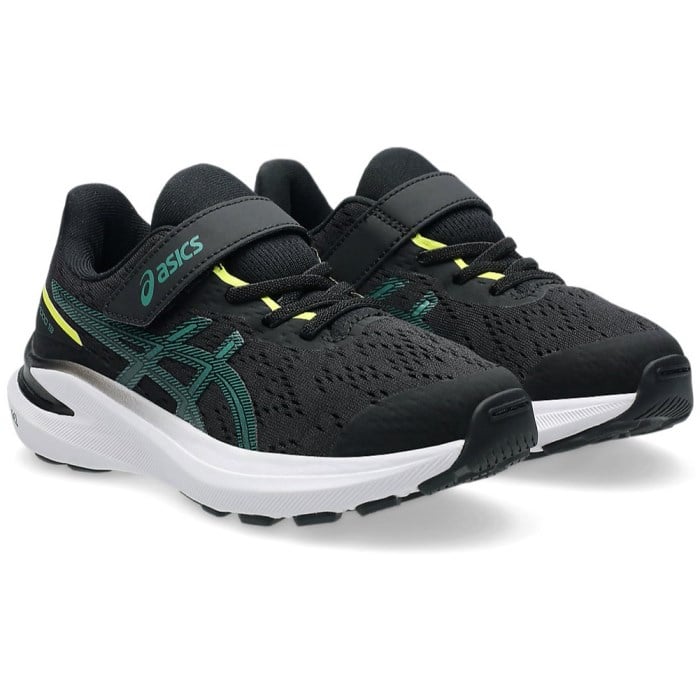Asics GT-1000 13 PS - Kids Running Shoes - Black/Jasper Green