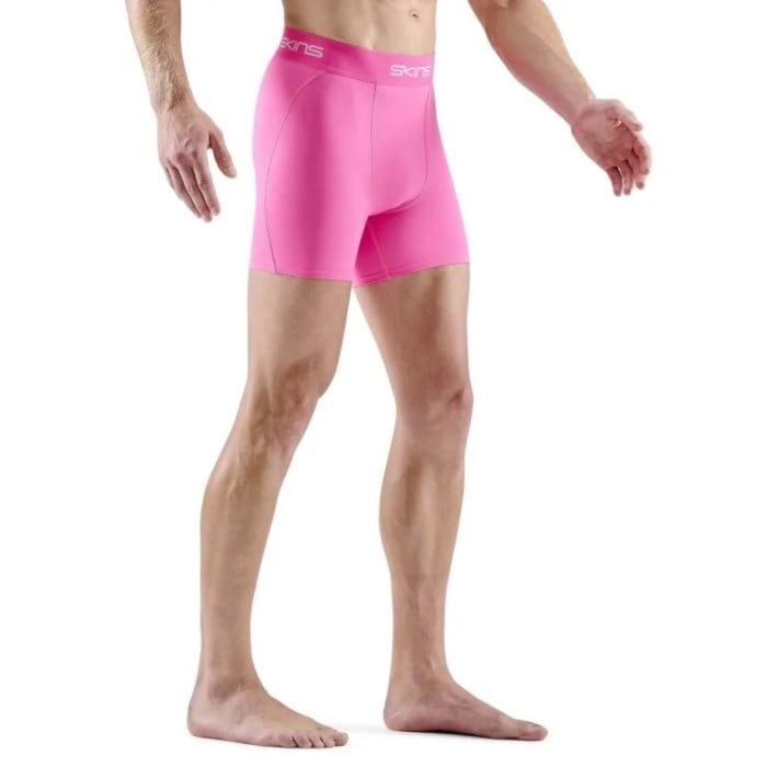 Skins Series-1 Mens Compression Shorts - Bright Pink