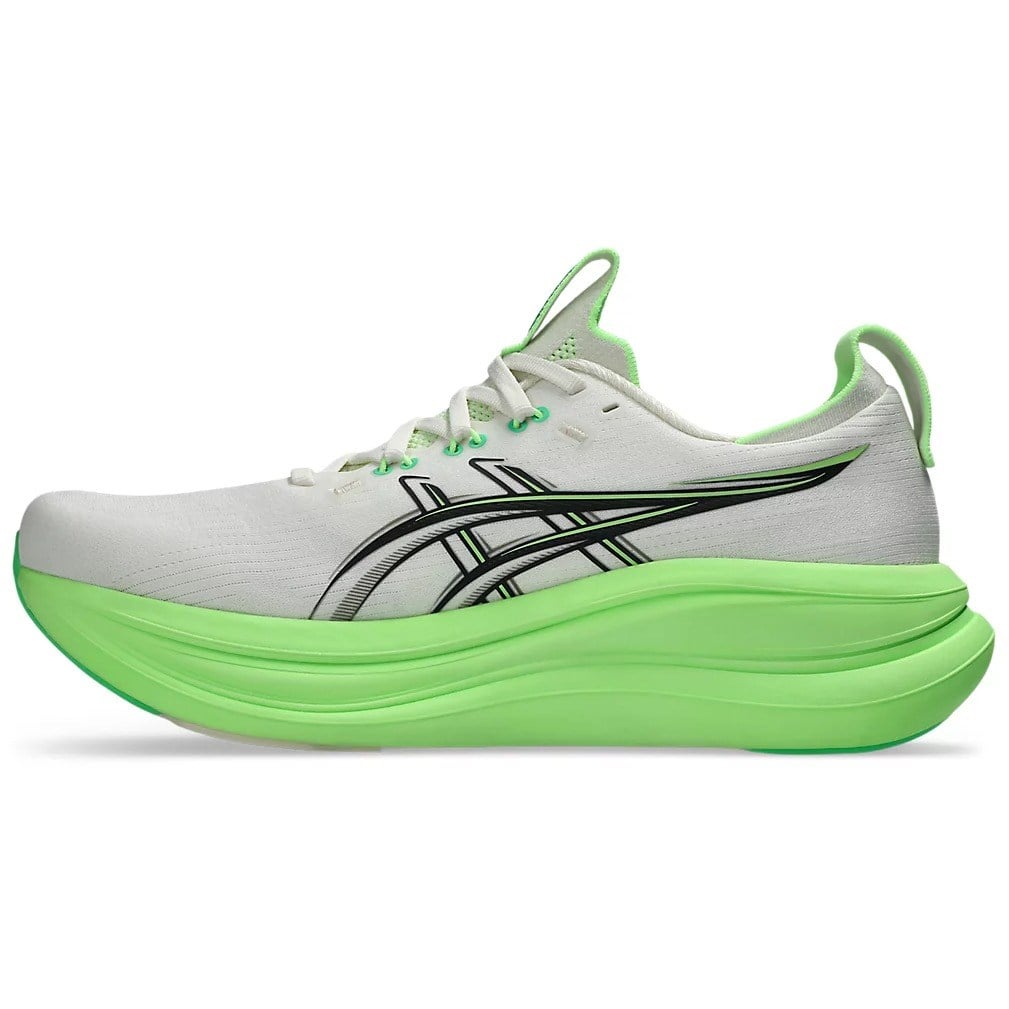 Asics Gel Nimbus 28 - Mens Running Shoes - Cream/Black