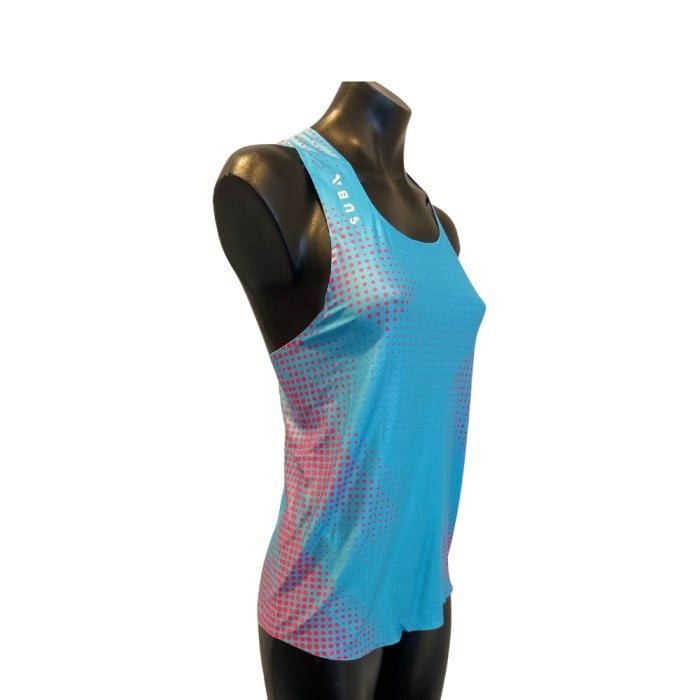 Sub4 Womens Elite Running Singlet - Fusion Blue