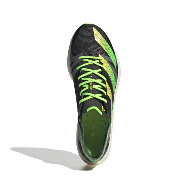 Adidas Adizero Takumi Sen 8 - Mens Running Shoes - Black/Beam/Yellow/Green