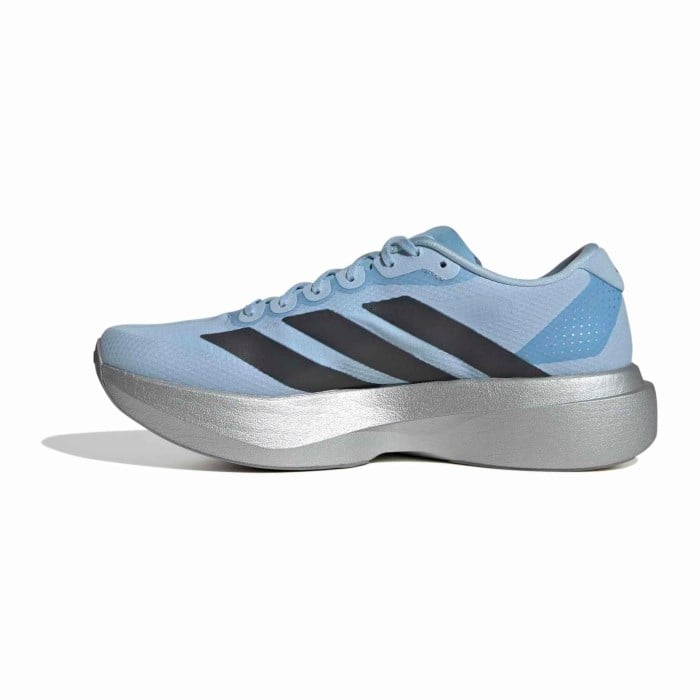adidas Adizero Evo SL Woven - Mens Running Shoes - Clear Sky/Carbon/Silver Metallic - image 2