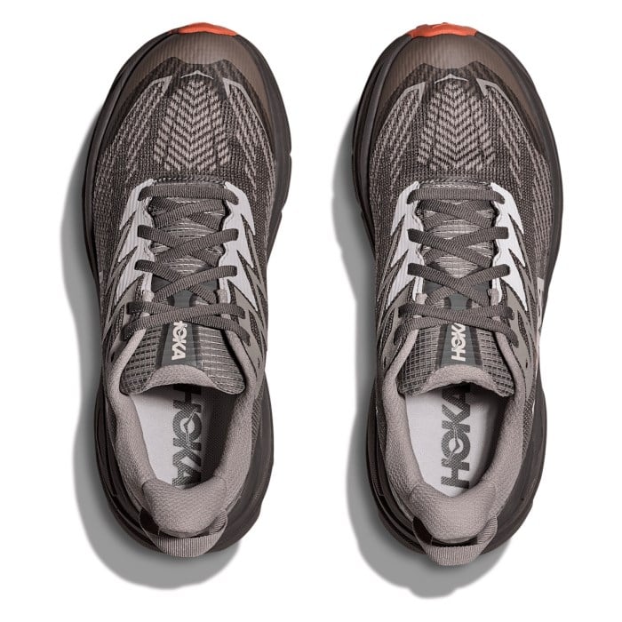 Hoka Challenger 8 GTX - Womens Trail Running Shoes - Cement/Gravel