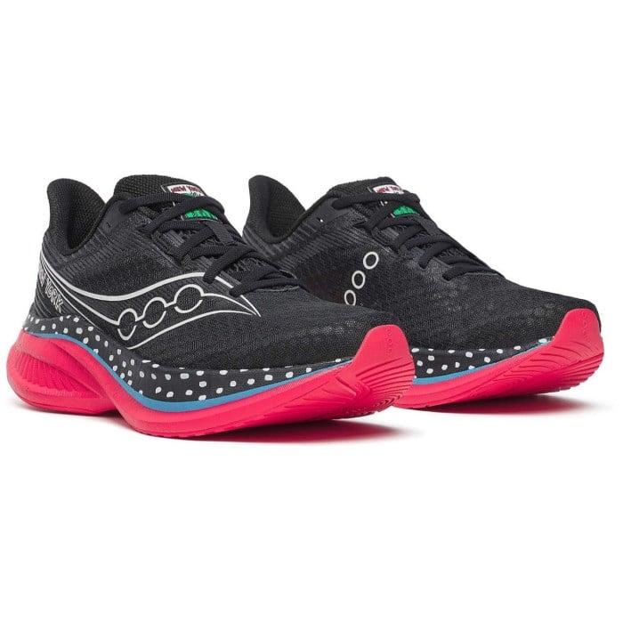 Saucony Endorphin Speed 5 NYC Marathon - Mens Running Shoes - Black/Red
