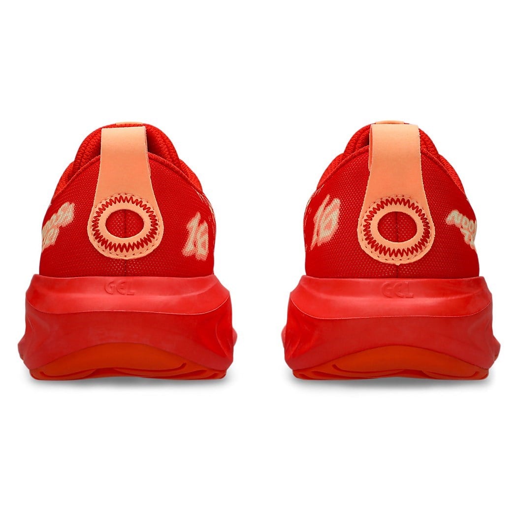 Asics Gel Noosa Tri 16 GS - Kids Running Shoes - Cherry Tomato/Energy Orange - image 6
