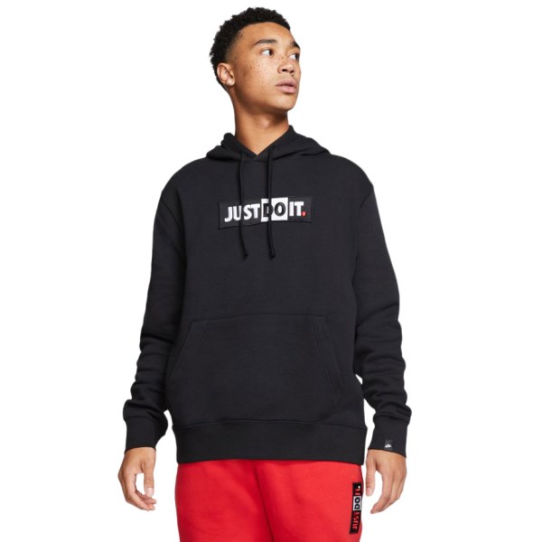 Nike Sportswear Fleece Pullover Mens Hoodie - Black