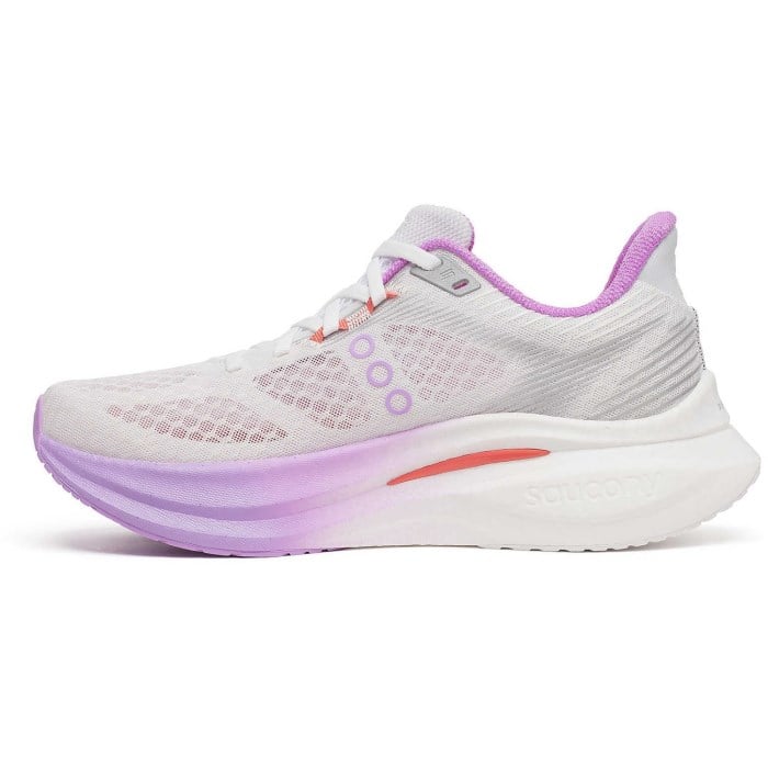 Saucony Endorphin Speed 5 - Womens Running Shoes - White/Crocus