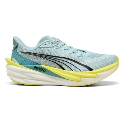 Puma Deviate Nitro 4 - Womens Running Shoes - Fresh Water/Nitro Blue