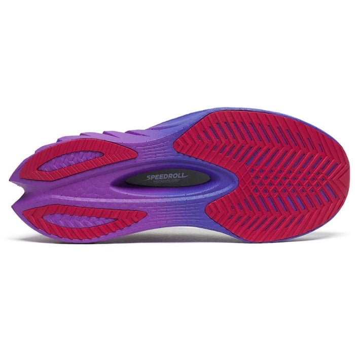 Saucony Endorphin Pro 4 - Womens Road Racing Shoes - White/Shadow