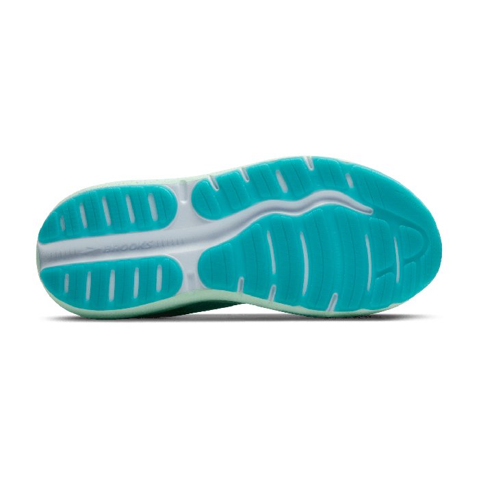 Brooks Ghost Max 2 - Mens Running Shoes - CMA Hyperglow/Honeydew/Blue/White