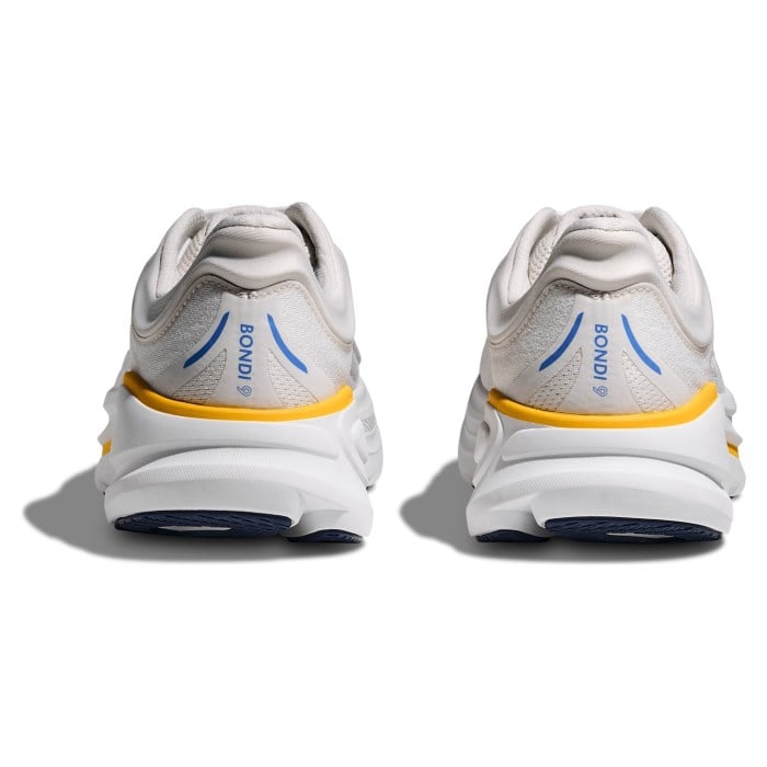 Hoka Bondi 9 - Mens Running Shoes - White/Grout - image 5