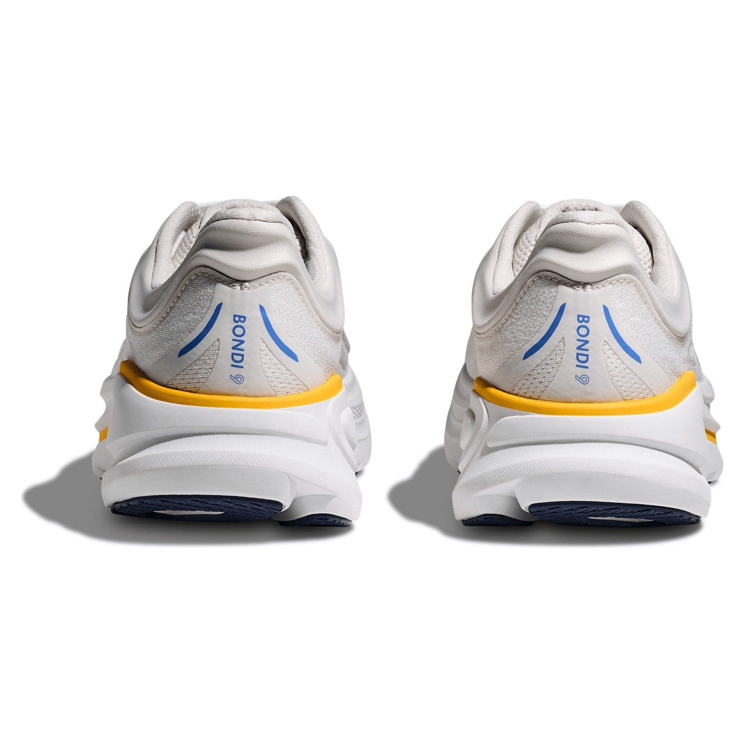Hoka Bondi 9 - Mens Running Shoes - White/Grout - image 5