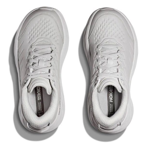 Hoka Bondi SR - Mens Walking Shoes - Harbor Mist/Lunar Rock