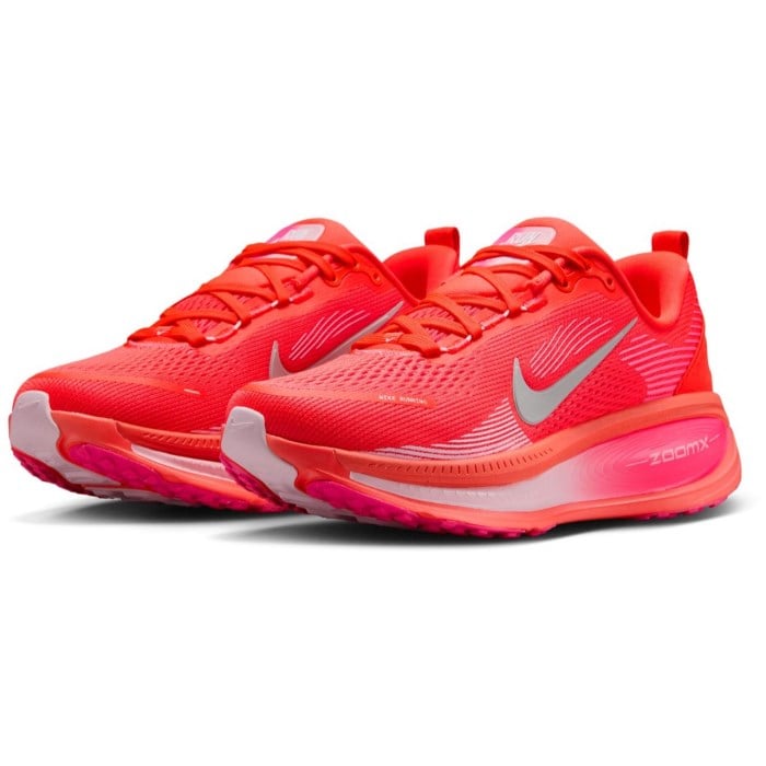 Nike Vomero 18 - Womens Running Shoes - Bright Crimson/Metallic Silver
