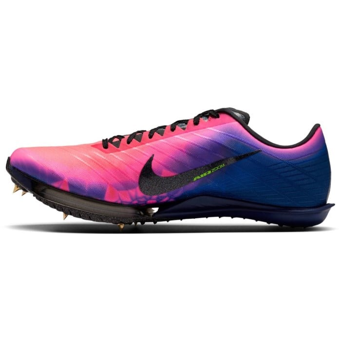 Nike Air Zoom Maxfly 2 GLAM - Unisex Track Sprint Spikes - Fierce Purple/Black/Flash Crimson