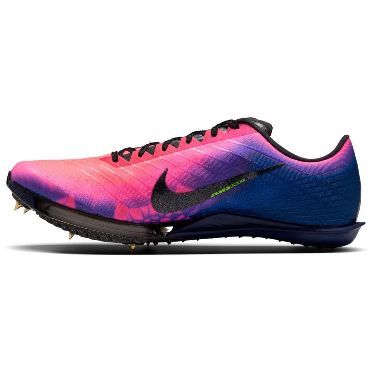 Nike Air Zoom Maxfly 2 GLAM - Unisex Track Sprint Spikes - Fierce Purple/Black/Flash Crimson