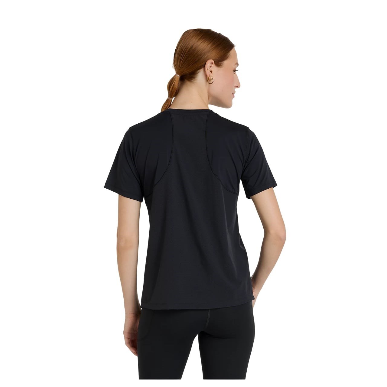 New Balance Womens Race Day T-Shirt - Black