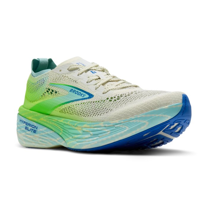 Brooks Hyperion Elite 4 - Unisex Road Racing Shoes - Bluewash/Green Gecko